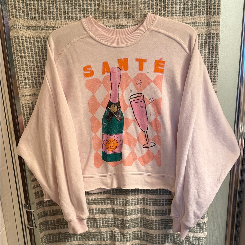 Grayson Threads Light Pink Champagne Sweatshirt